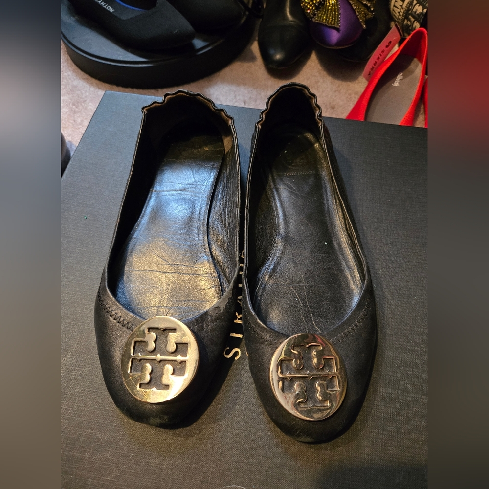 Tory Burch Minnie BALLET Flats sz 10.5